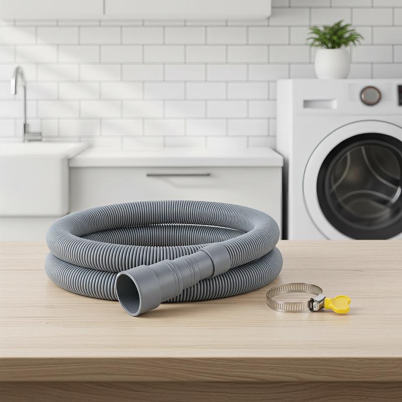 Dishwasher Drain Hose Extension - 1-2M Kit Perpanjangan Selang Pembuangan Mesin
