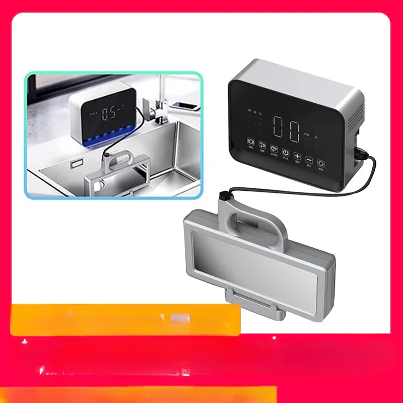 Portable Dishwasher With Water Tank - Pencuci Piring Otomatis Portabel Ultrasonik untuk