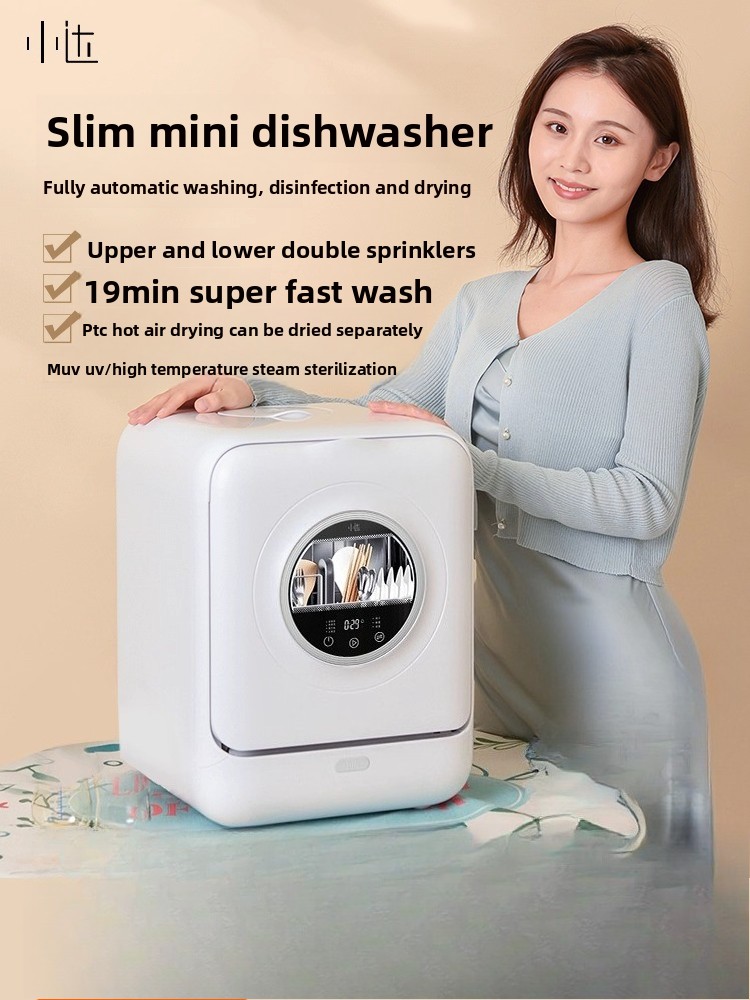 Small Dishwasher For Apartment - Mesin pencuci piring mini otomatis penuh