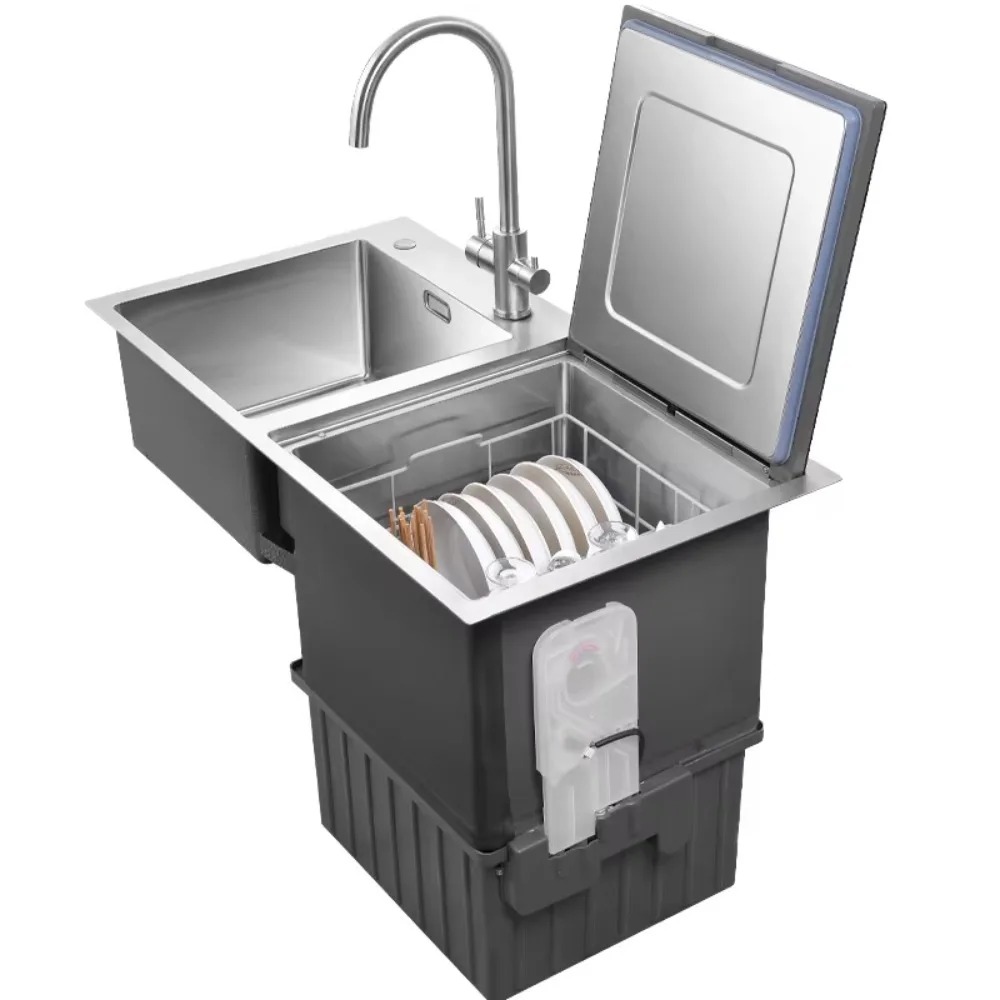 Ultrasonic Dishwasher Sink Integrated - Berbagai macam peralatan dapur otomatis penuh,
