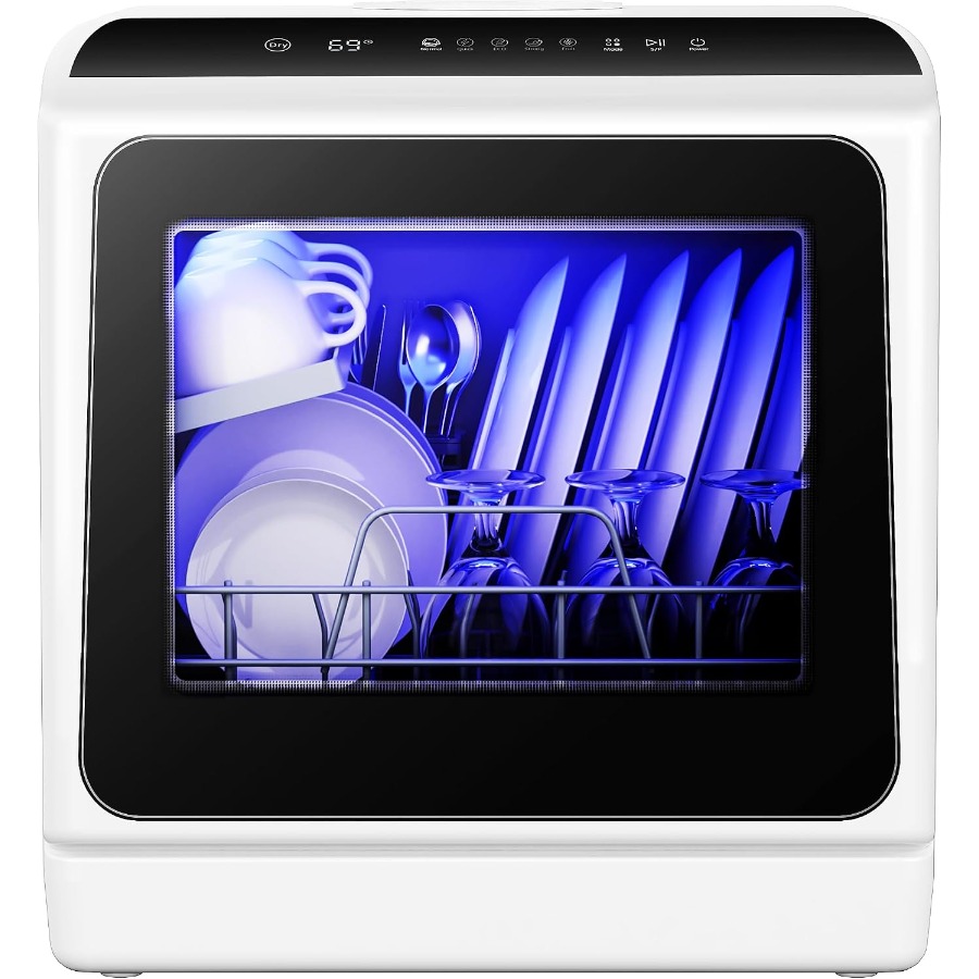 Small Dishwasher For Apartment - Mesin Cuci Piring Portabel, 6 Program