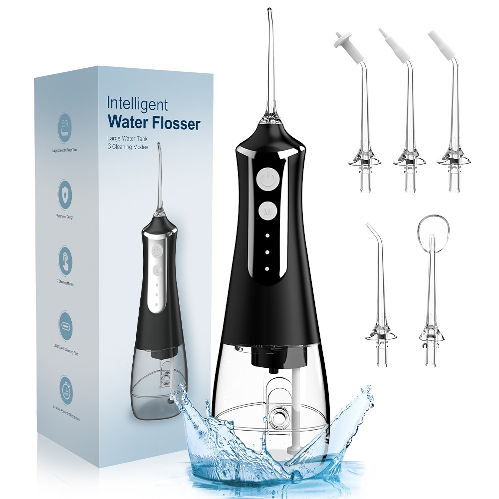 Portable Dishwasher With Water Tank - Irigator Oral Gigi, benang Flosser air