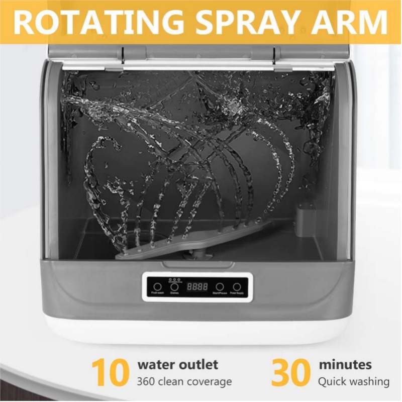 Mesin Pencuci Piring Mini Meja - Small Dishwasher For Apartment ulasan dan harga