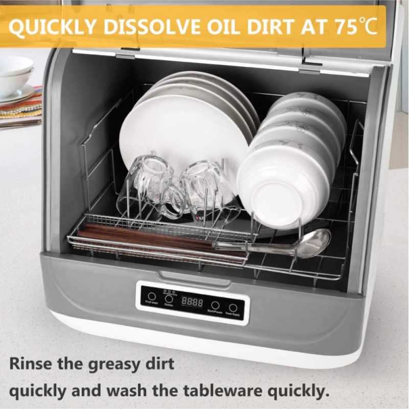 Mesin Pencuci Piring Mini Meja - Small Dishwasher For Apartment ulasan dan harga