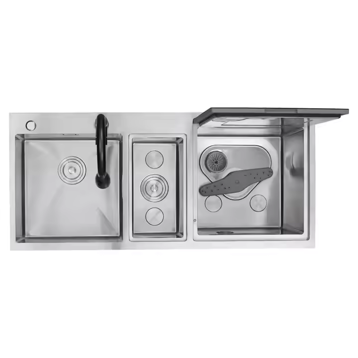 Mesin Pencuci Piring Terintegr - Ultrasonic Dishwasher Sink Integrated ulasan dan harga