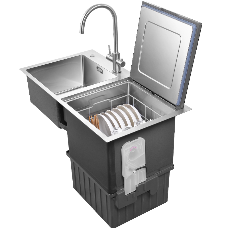 Mesin Pencuci Piring Terintegr - Ultrasonic Dishwasher Sink Integrated ulasan dan harga