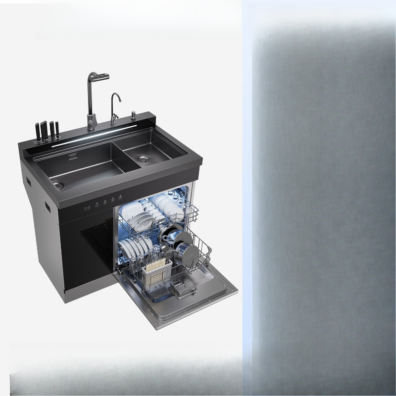 Mesin cuci piring terintegrasi - Ultrasonic Dishwasher Sink Integrated ulasan dan harga