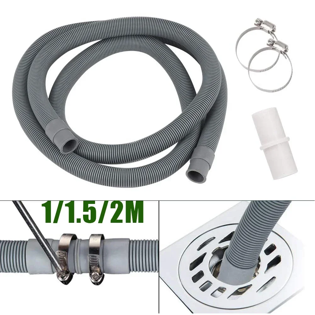 1/1.5/2M mesin cuci pencuci pi - Dishwasher Drain Hose Extension ulasan dan harga