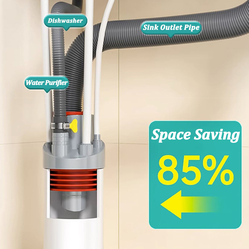 Konektor Pipa Dapur Lima-dalam - Dishwasher Drain Hose Extension ulasan dan harga