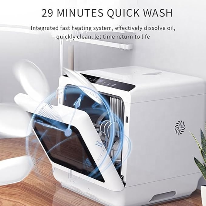 Mesin Cuci Piring Mini Portabe - Portable Dishwasher With Water Tank ulasan dan harga