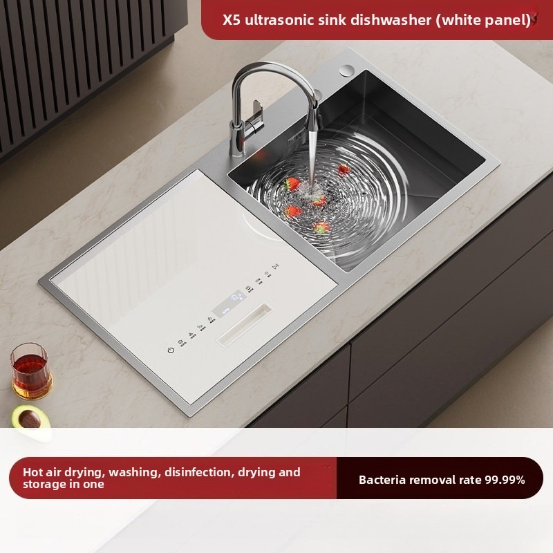 Mesin Cuci Piring Terintegrasi - Ultrasonic Dishwasher Sink Integrated ulasan dan harga