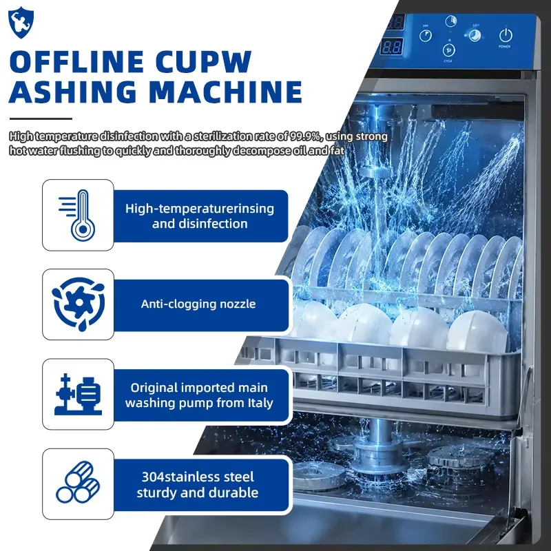 Mesin Cuci Piring Komersial Mo - Commercial Undercounter Dishwasher ulasan dan harga