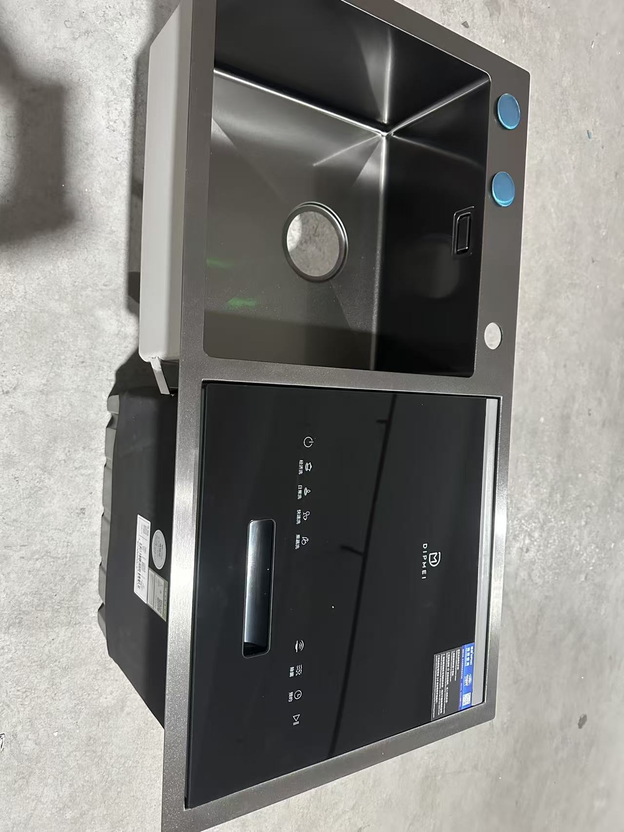 Mesin Pencuci Piring Terintegr - Ultrasonic Dishwasher Sink Integrated ulasan dan harga
