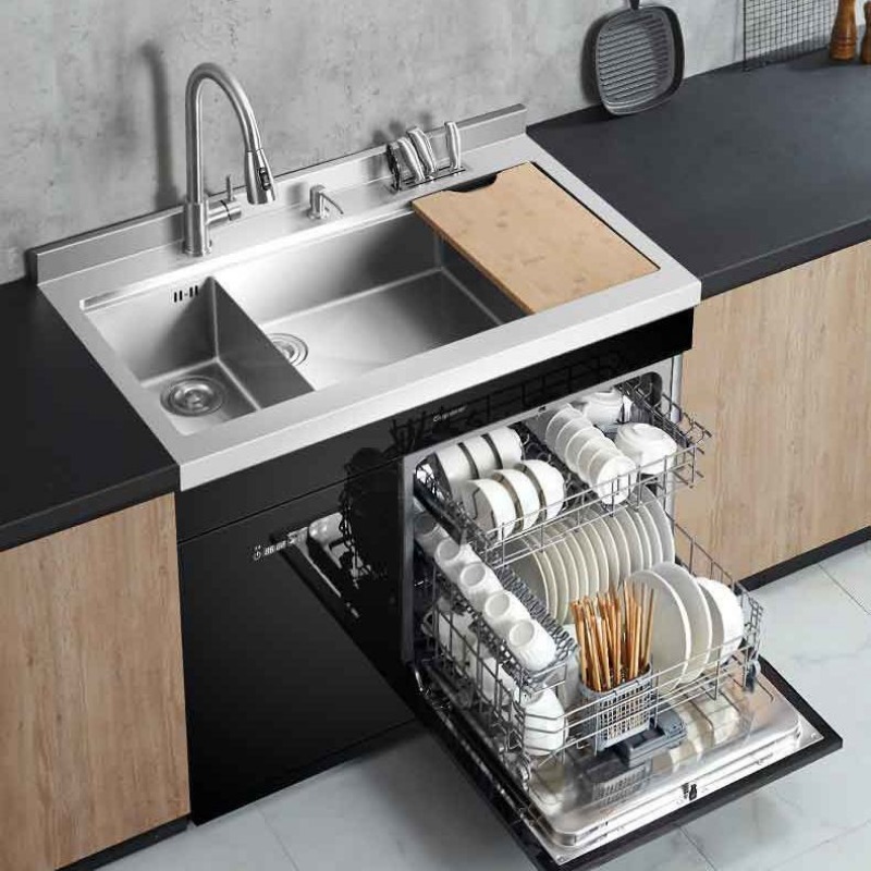 Mesin pencuci piring terintegr - Ultrasonic Dishwasher Sink Integrated ulasan dan harga
