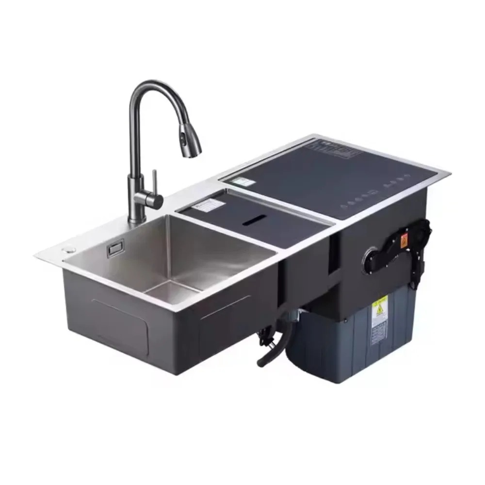 Berbagai macam peralatan dapur - Ultrasonic Dishwasher Sink Integrated ulasan dan harga