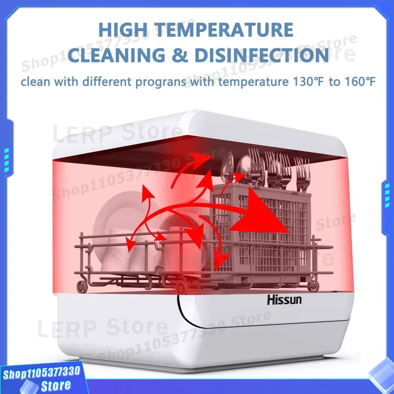 Mesin Cuci Piring Otomatis Por - Countertop Dishwasher Mini Compact ulasan dan harga