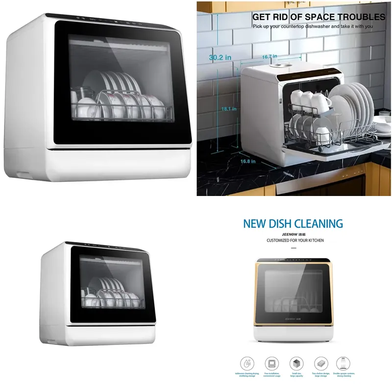 GN093TB Mesin Cuci Piring Mini - Small Dishwasher For Apartment ulasan dan harga