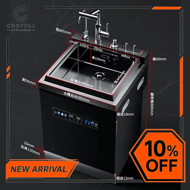 Mesin Cuci Piring Terintegrasi - Commercial Undercounter Dishwasher ulasan dan harga