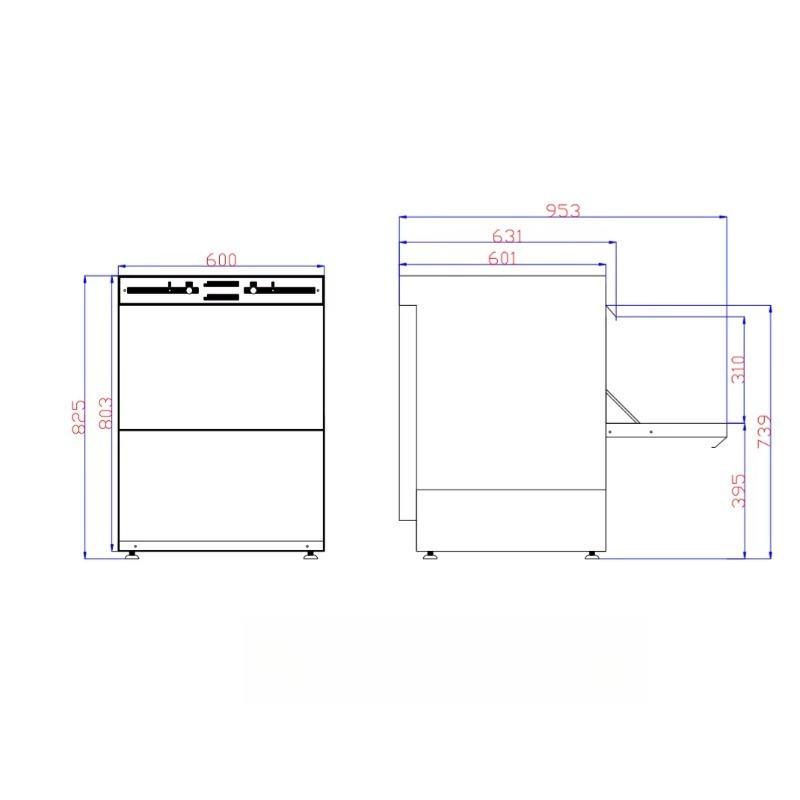 Mesin Pencuci Piring Multifung - Commercial Undercounter Dishwasher ulasan dan harga