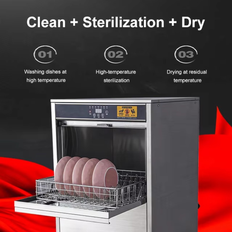 Mesin Cuci Piring Otomatis Min - Commercial Undercounter Dishwasher ulasan dan harga