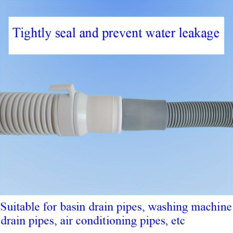 2 Buah Adaptor Pipa Plastik, K - Dishwasher Drain Hose Extension ulasan dan harga