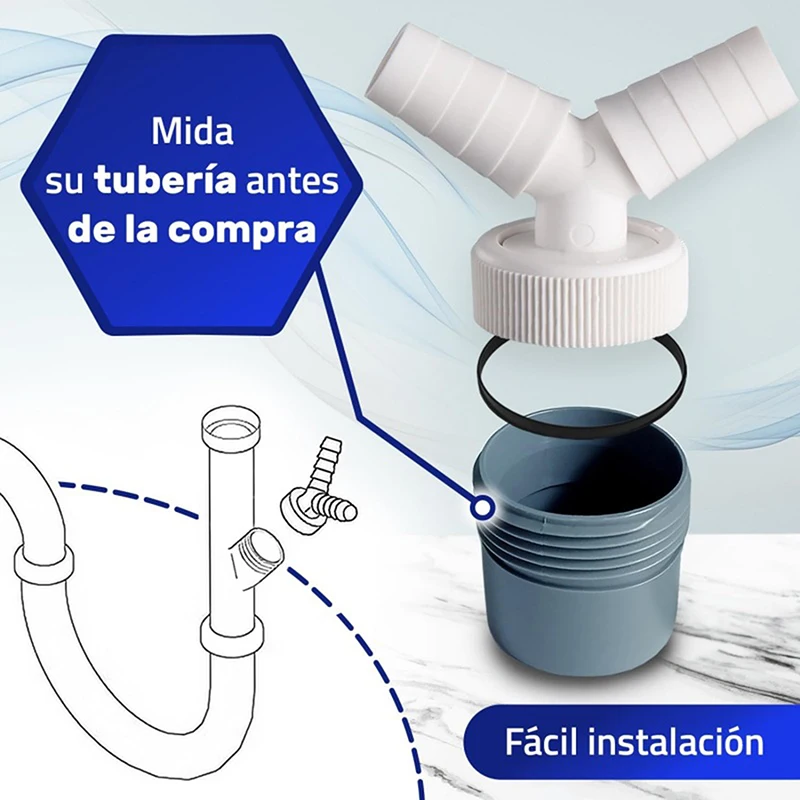 Adaptor Pembuangan Mesin Cuci  - Dishwasher Drain Hose Extension ulasan dan harga