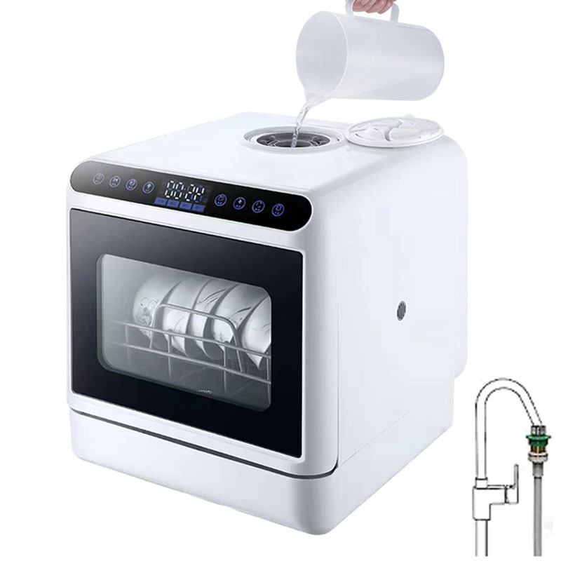 Mesin Pencuci Piring Meja Mini - Portable Dishwasher With Water Tank ulasan dan harga