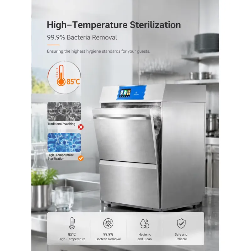 Untuk Mesin Pencuci Piring Oto - Commercial Undercounter Dishwasher ulasan dan harga