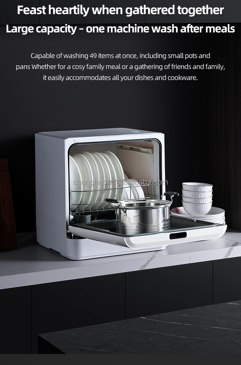 Mesin Cuci Otomatis Hemat Ruan - Small Dishwasher For Apartment ulasan dan harga