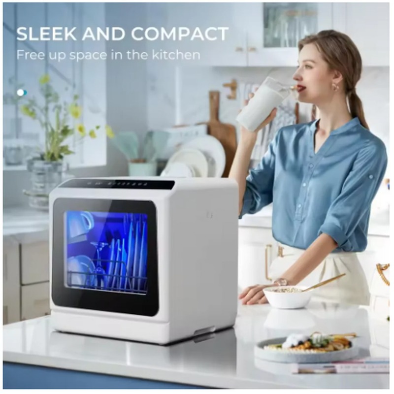 Mesin pencuci piring kompak me - Portable Dishwasher With Water Tank ulasan dan harga