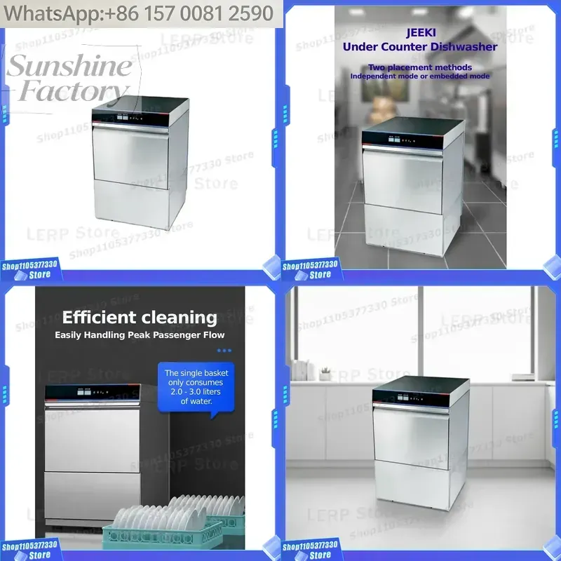 Mesin Pencuci Piring Profesion - Commercial Undercounter Dishwasher ulasan dan harga