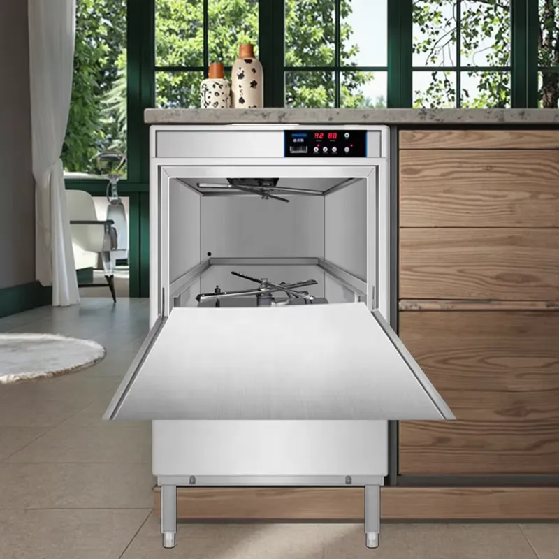 Mesin Cuci Gelas Komersial di  - Commercial Undercounter Dishwasher ulasan dan harga