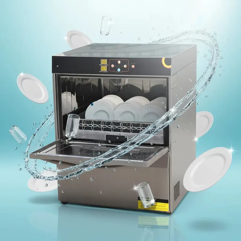 Mesin Pencuci Piring Komersial - Commercial Undercounter Dishwasher ulasan dan harga