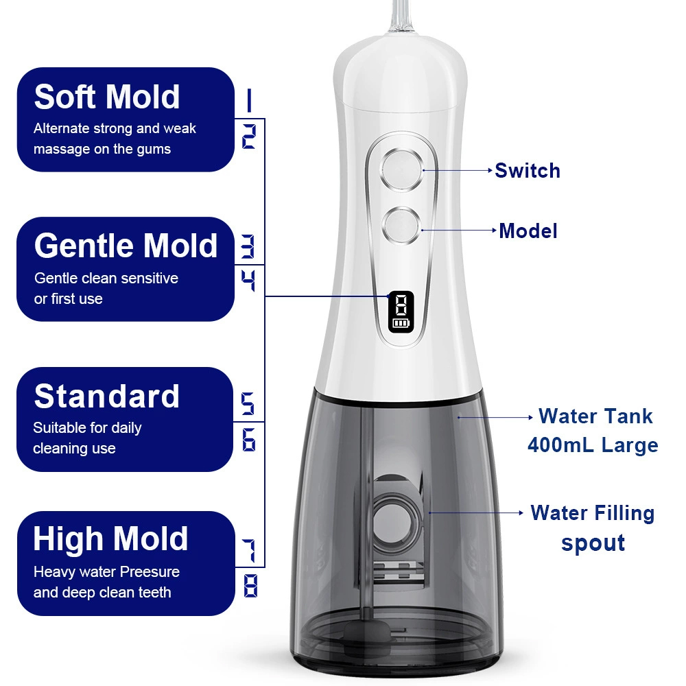 Irigator Mulut Elektrik 8 Mode - Portable Dishwasher With Water Tank ulasan dan harga